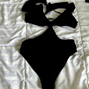 One piece swimsuit worn once